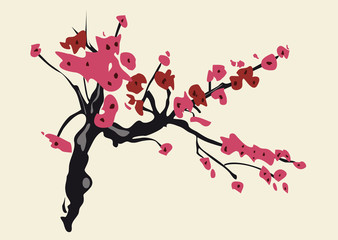 pink tree