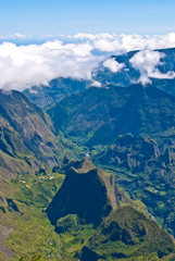 Mafate île de la réunion