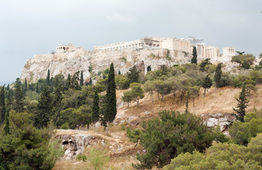 Fototapeta na wymiar Parthenon on Acropolis of Athens, Greece