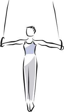 gimnasia anillas