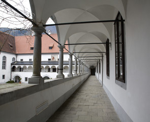 Gaming - corridor of cloister - Austria
