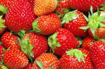 真っ赤な苺/壁紙