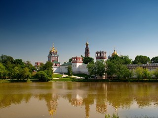Obraz premium Novodevicii monastery