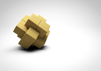 Wooden puzzle