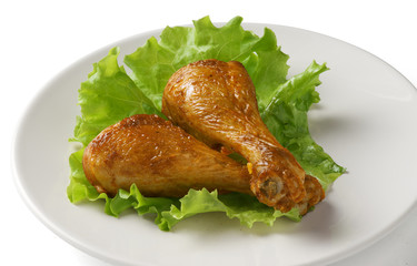 Two chicken legs
