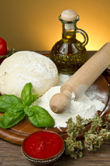 ingredienti per la pizza