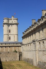 Fototapeta na wymiar Vue sur le château de Vincennes
