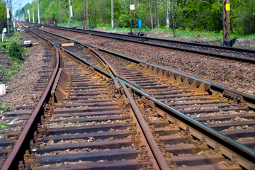 Fototapeta premium railway