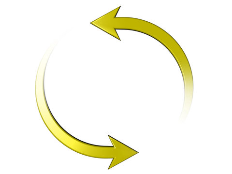 fl&egrave;ches circulaires