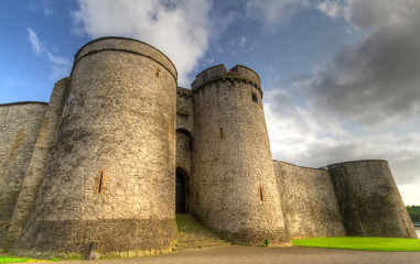 Fototapeta na wymiar Zamek króla Jana w Limerick