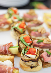 Various snacks