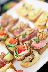 Various snacks