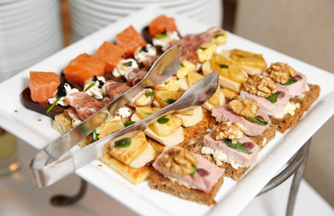 Various snacks