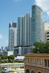 Fototapeta premium Miami skyscrapers
