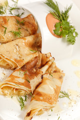 pancakes with cheese