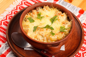 roasted vegetables (belorussian food)