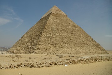 Kair - piramida Chefrena