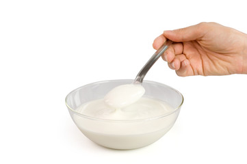 yogurt in ciotola