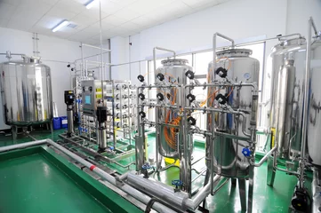 Photo sur Plexiglas Bâtiment industriel Water purification equipment