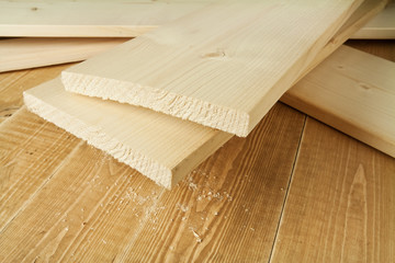 Wood planks