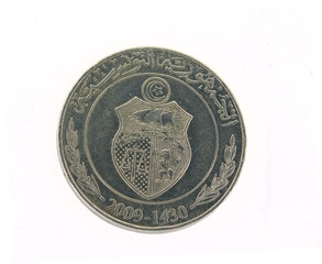 Single Tunis coin