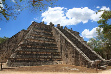 Chichen Itza. High Priest Temple