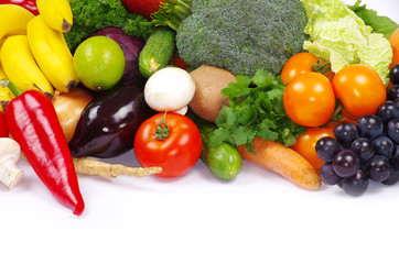 vegetables and fruits