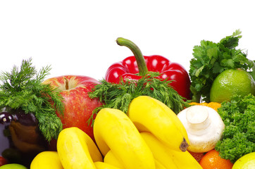 vegetables and fruits
