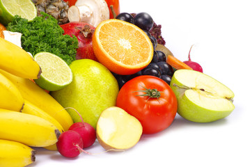 vegetables and fruits