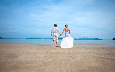 Fototapeta na wymiar ślub wyspa