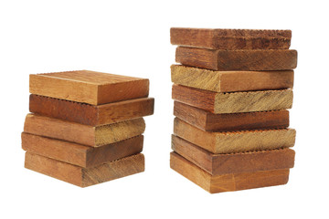 Stacks of Wood Blocks