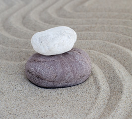 Fototapeta na wymiar galets zen méditation