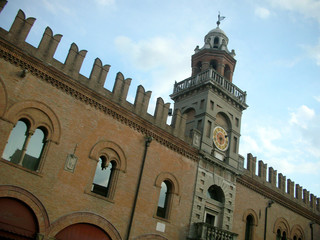 Fototapeta na wymiar Cento (Ferrara) Palazzo Comunale