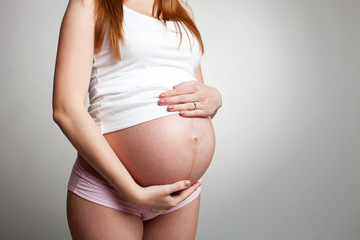 Pregnant Woman's Bump