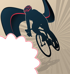 Sport Template Poster Cycling