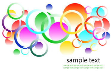 Abstract colorful background
