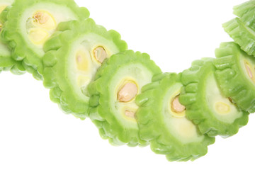 Slices of Bitter Gourd