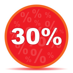 30 PERCENT ICON