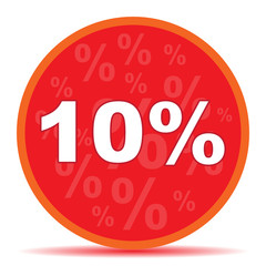 10 PERCENT ICON