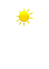 Weather symbol, sunny