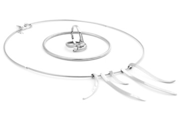 colliers, bracelets et bagues en argent 1