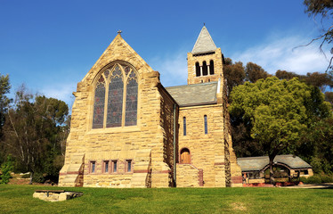 Fototapeta na wymiar Beautiful All Saints church of Pasadena