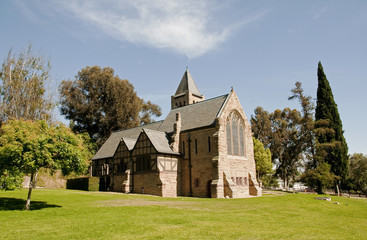 Fototapeta na wymiar Beautiful All Saints church of Pasadena