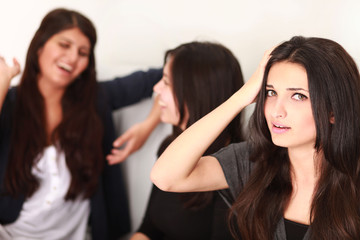 Freundinnen streiten