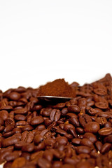 Coffee grains