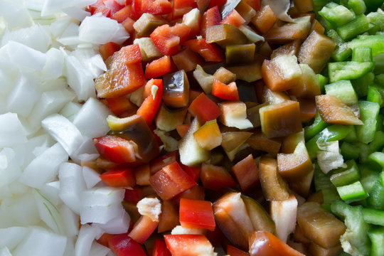 Verduras troceadas