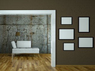 Wohndesign - Modernes Wohnzimmer