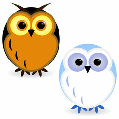 Two owls