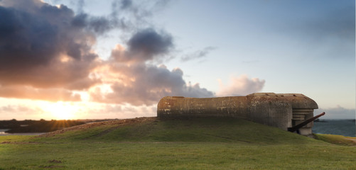 Bunker on the coast..