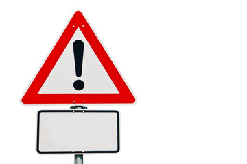 Warnhinweis Schild  